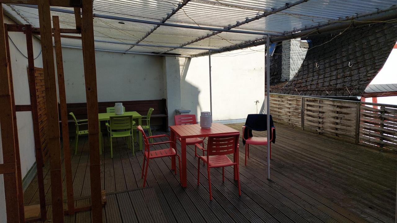 Schoene Wohnung Im Jugendstilhaus Im Weltkulturerbe Bacharach Esterno foto